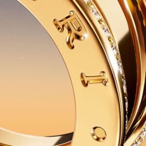 Authentic BVLGARI B.zero1 Ring — 18k Gold Designer Band, Estate or Pre‑Owned